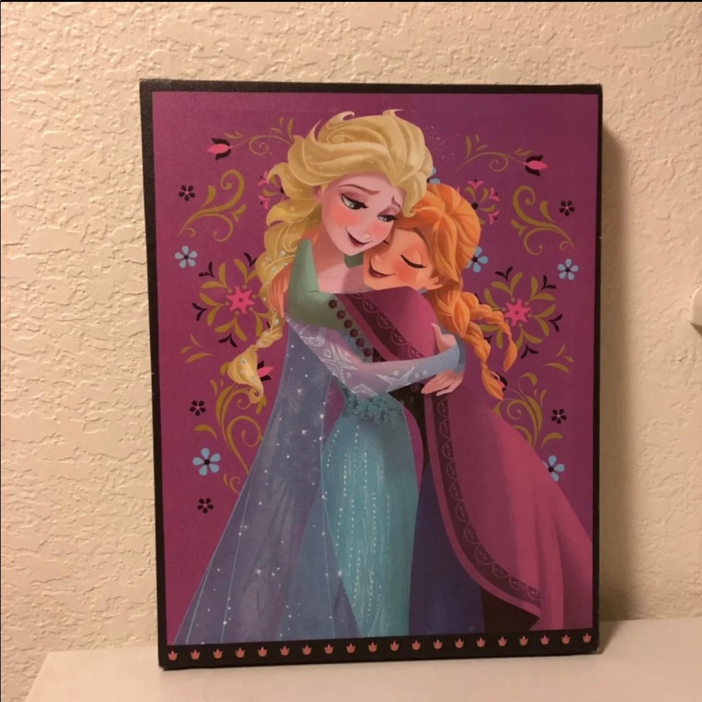 Disney “frozen” wall painting